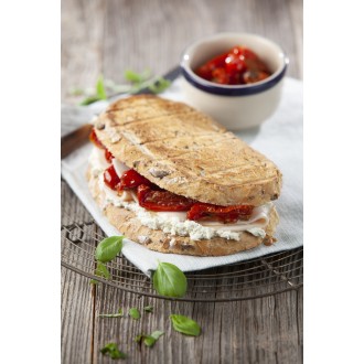 Sendvičovač na 2 XL sendviče - nerez - DOMO DO9195C