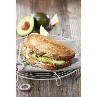 Sendvičovač na 2 XL sendviče - nerez - DOMO DO9195C