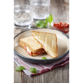 Sendvičovač na 2 XL sendviče - nerez - DOMO DO9195C