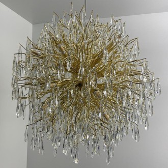 NEDES - Luxusní závěsný křišťálový lustr 24 x G9 - CA061/800G