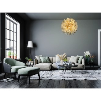 NEDES - Luxusní závěsný křišťálový lustr 24 x G9 - CA061/800G