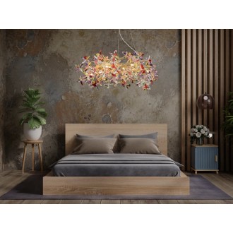 NEDES - Luxusní závěsný křišťálový lustr 16 x G9 - CA032/800