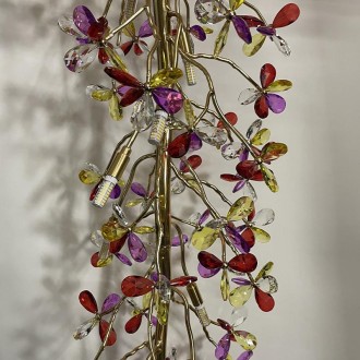 NEDES - Luxusní závěsný křišťálový lustr 30 x G9 - CA032/2000H