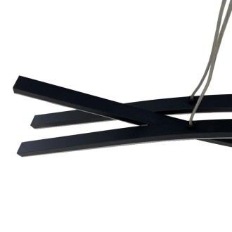 NEDES - LED závěsné svítidlo s dálkovým ovladačem 80W - J4368/B