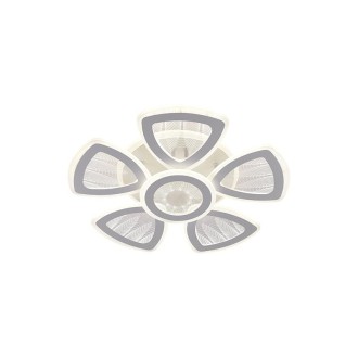 NEDES - LED stropní svítidlo s dálkovým ovladačem 145W - J3350/W