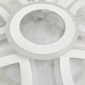 NEDES - LED stropní svítidlo s dálkovým ovladačem 145W - J3350/W