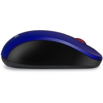 Connect IT MUTE bezdrátová optická tichá myš, USB (+1x AA baterie) - modrá