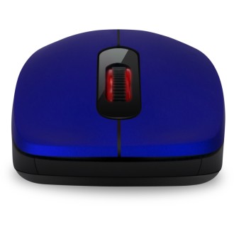 Connect IT MUTE bezdrátová optická tichá myš, USB (+1x AA baterie) - modrá