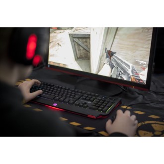 Connect IT Battle Rnbw klávesnice pro hráče - černá