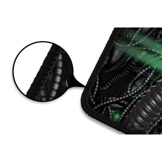 Connect IT Battle Rnbw podložka pod klávesnici a myš, vel. L (886 x 245 mm) - černá