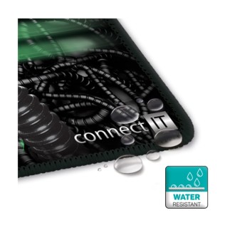 Connect IT Battle Rnbw podložka pod myš, vel. S (320 x 245 mm) - černá