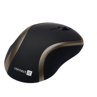 Connect IT bezdrátová laserová myš WM2200 (+2x AAA baterie) - černá