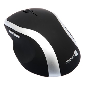 Connect IT bezdrátová laserová myš WM2200 (+2x AAA baterie) - stříbrná