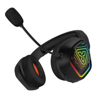 Connect IT Biohazard Blast herní bezdrátová sluchátka s mikrofonem, 1xJack+USB - černá