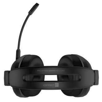 Connect IT Biohazard herní sluchátka s mikrofonem, 1xJack+USB - černá