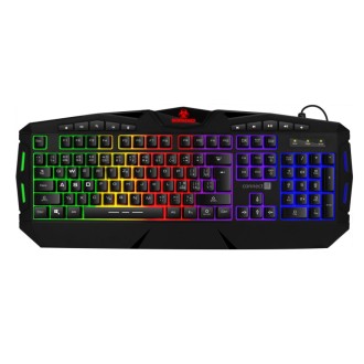 Connect IT Biohazard herní klávesnice, RGB, CZ/SK - černá