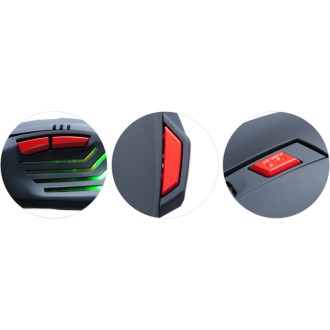 Connect IT Biohazard herní myš - černá