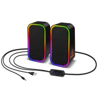 Connect IT Biohazard PC reproduktory s připojením AUX+BT - černá