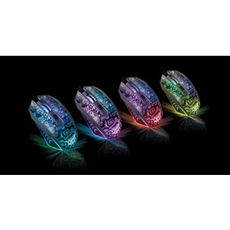 Connect IT Doodle herní myš - černá