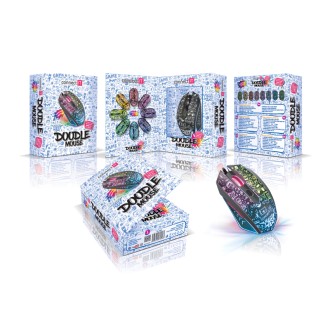 Connect IT Doodle herní myš - černá