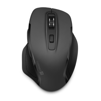 Connect IT Dual SmartSwitch bezdrátová myš, USB-A + C (+1x AA baterie) - šedá