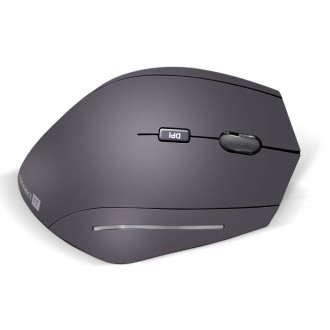 Connect IT For Health ergonomická vertikální bezdrátová myš (+2x AAA baterie) - černá