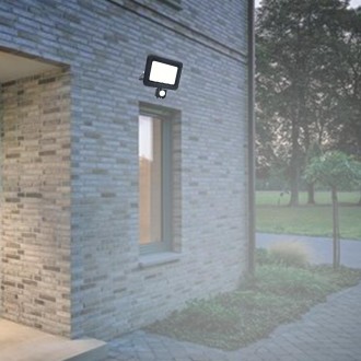 NEDES - LED černý reflektor 50W / 4000K - LF0024S