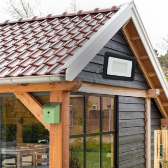 NEDES - LED černý reflektor 100W / 4000K - LF0025