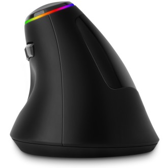 Connect IT Herní RGB ergonomická vertikální drátová myš - černá