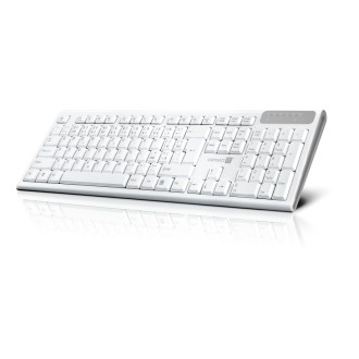 Connect IT Multimediální bezdrátová klávesnice (+2x AAA baterie) CZ/SK - bílá