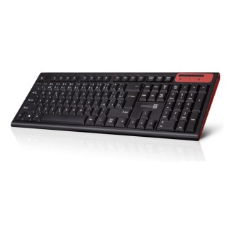 Connect IT Multimediální bezdrátová klávesnice (+2x AAA baterie) CZ/SK - černá