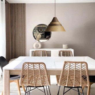 NEDES - Svítidlo masivní dřevo E27 / 330 - WRE031