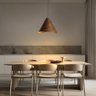 NEDES - Svítidlo masivní dřevo E27 / 450 - WRE022