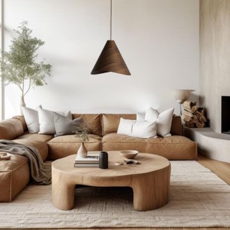 NEDES - Svítidlo masivní dřevo E27 / 330 - WRE021