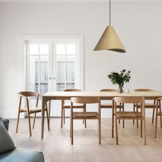 NEDES - Svítidlo masivní dřevo E27 / 450 - WRE012