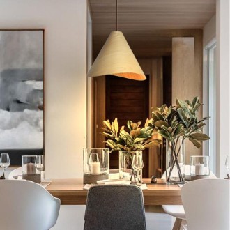 NEDES - Svítidlo masivní dřevo E27 / 450 - WRE012