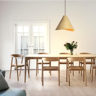 NEDES - Svítidlo masivní dřevo E27 / 450 - WRE012