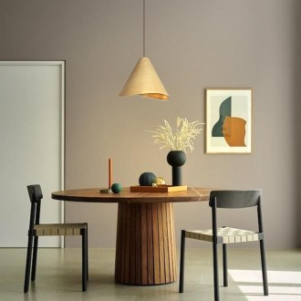 NEDES - Svítidlo masivní dřevo E27 / 330 - WRE011