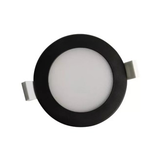 NEDES - LED svítidlo 7W / IP44 / DR01 / SMD / 4000K / BK - LDL153/B