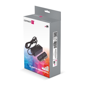 Connect IT Notebook Power univerzální notebookový adaptér 48 W - 8 konektorů