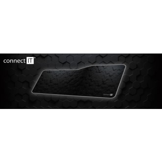 Connect IT Podložka pod klávesnici a myš, vel. XL (795 × 345 mm) - černá