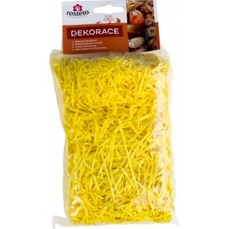 Dřevitá vlna Rosteto žlutá - 50 g