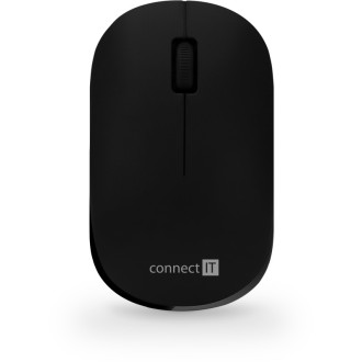 Connect IT Combo bezdrátová klávesnice + myš (+1x AAA +1x AA baterie) CZ/SK - černá