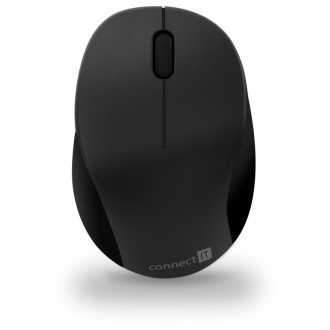 Connect IT Combo bezdrátová klávesnice + myš (+1x AAA +1x AA baterie) CZ/SK - černá