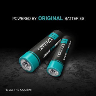 Connect IT Combo bezdrátová klávesnice + myš (+1x AAA +1x AA baterie) CZ/SK - šedá