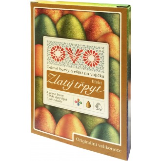 OVO - Efekt zlatý třpyt (4ks/5ml)