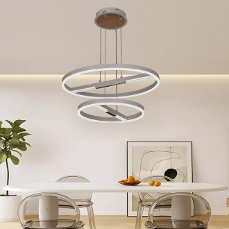 NEDES - LED závěsné svítidlo s dálkovým ovladačem 100W - J7309/W