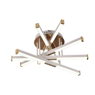 NEDES - LED stropní svítidlo s dálkovým ovladačem 75W - J7313/W