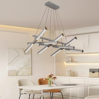 NEDES - LED závěsné svítidlo s dálkovým ovladačem 90W - J7310/W