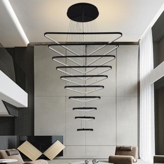 NEDES - LED závěsné svítidlo s dálkovým ovladačem 385W - J4374/B